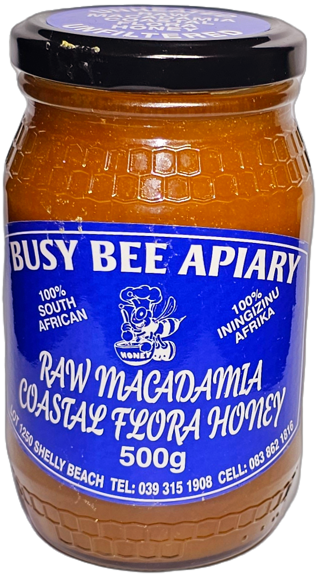 500g Macadamia Coastal Flora Honey