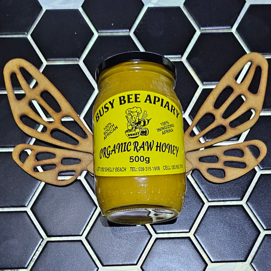 500g Raw Organic Honey
